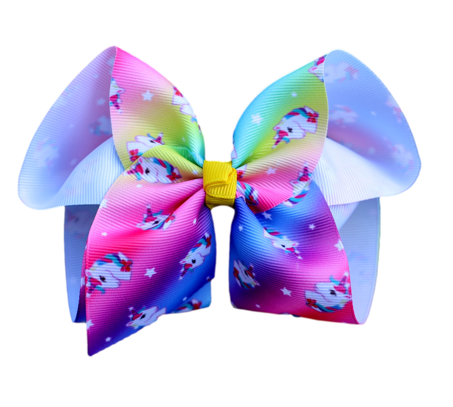 Unicorn Printed Bow