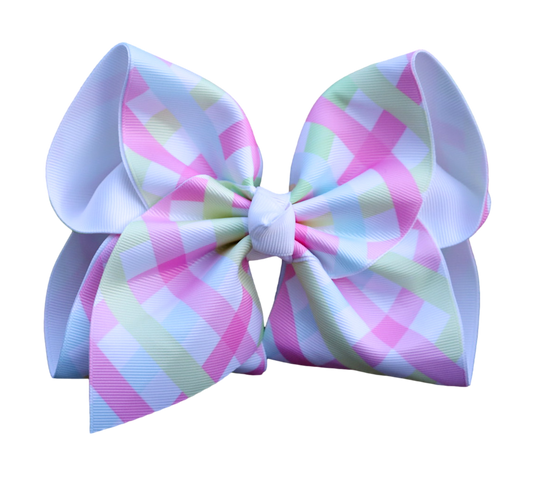 Pastel Sorbet Layered Bow