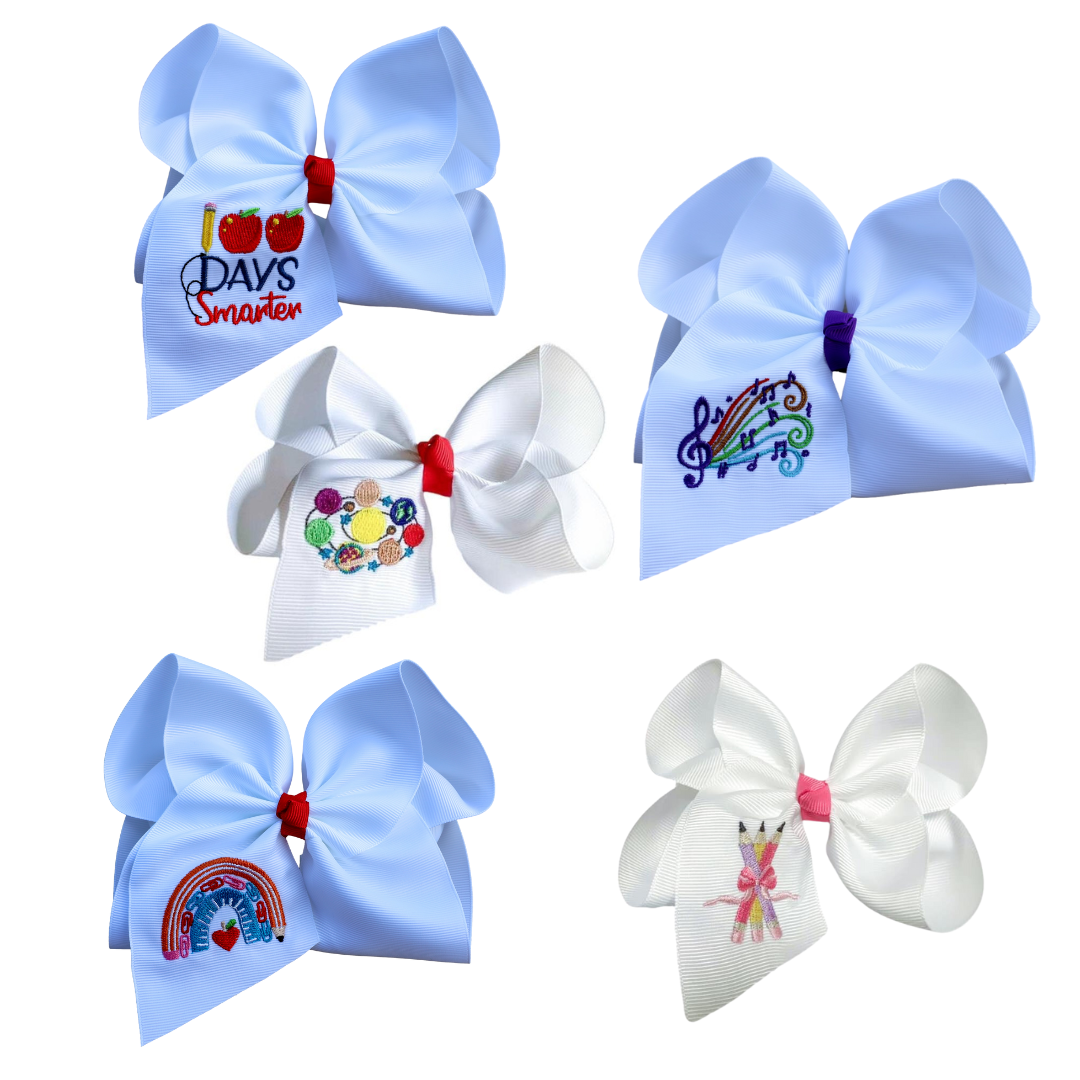 School Ready with TSB Bow Set with FREE Planet Bow
