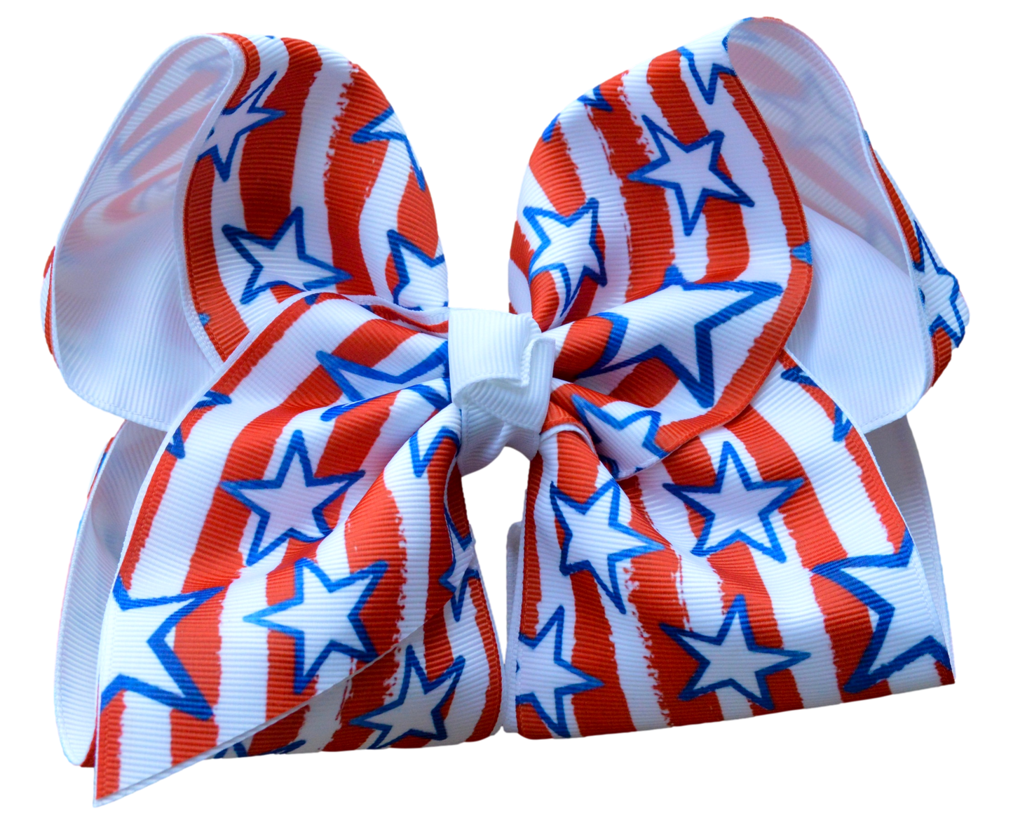 Stars and Stripes Layered Bow