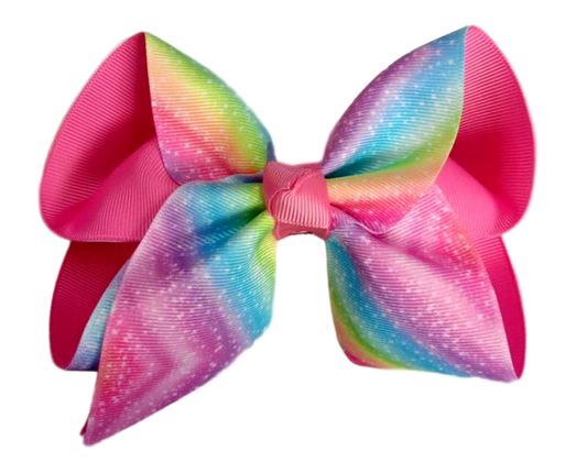 Unicorn Breeze Layered Bow