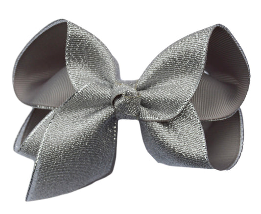 Steel Glitter Bow