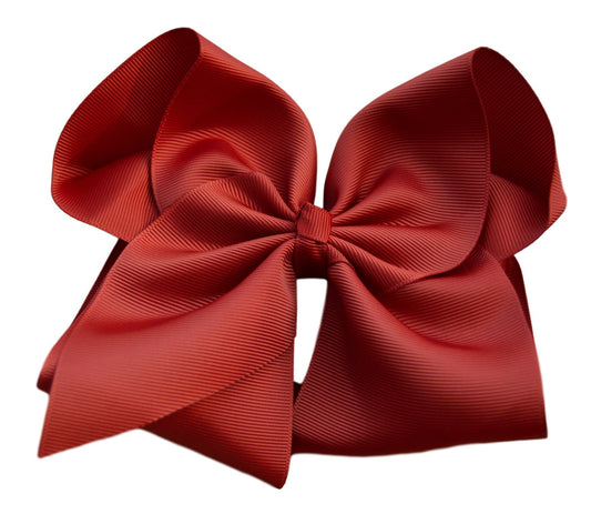 Rust Hair Bow