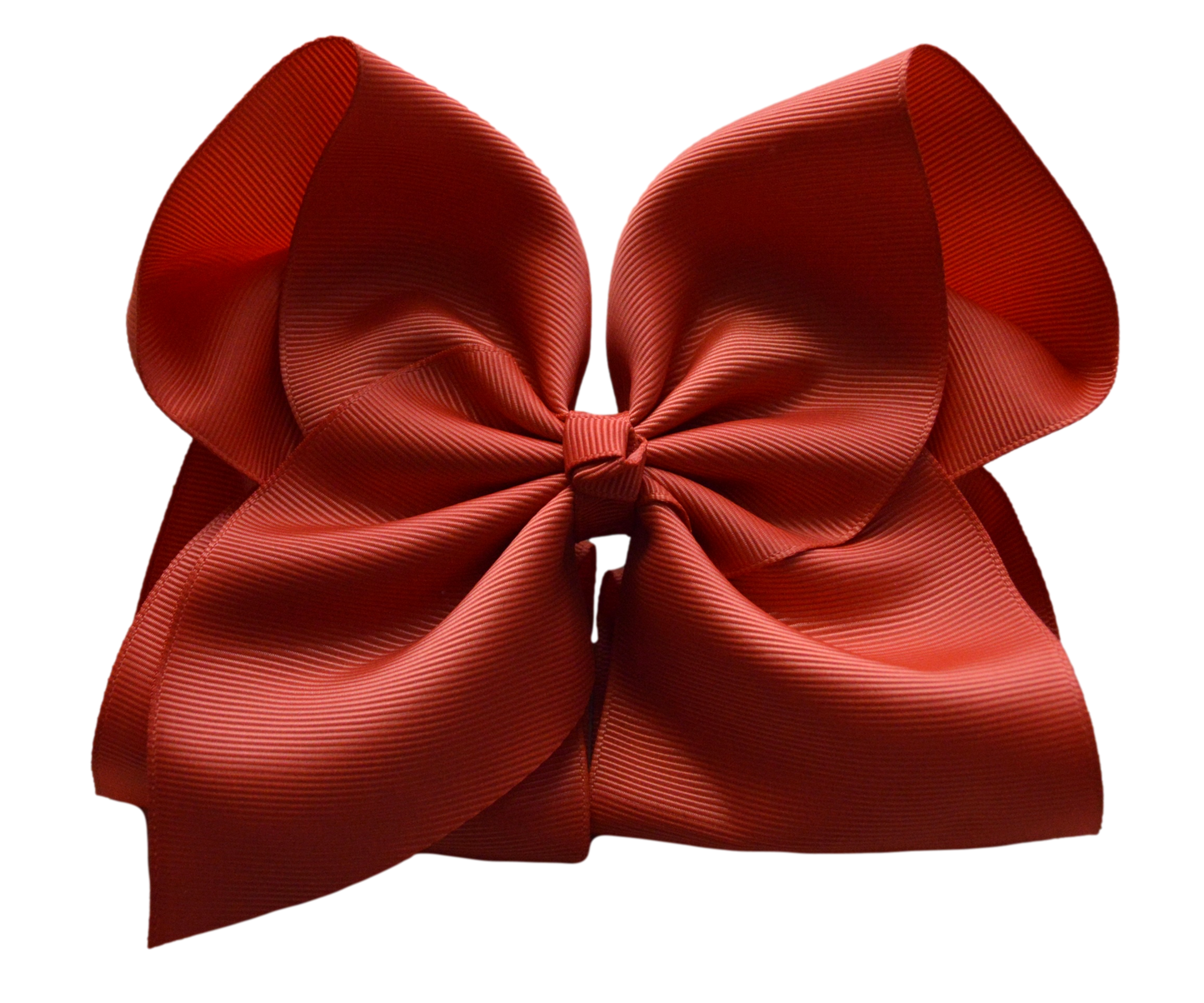Burnt Orange Hair Bow