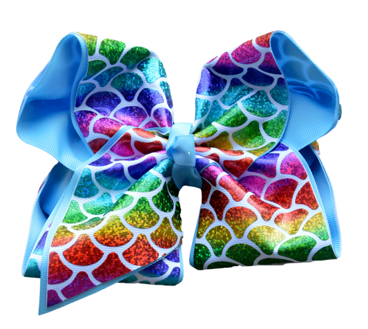 Mermaid Layered Bow