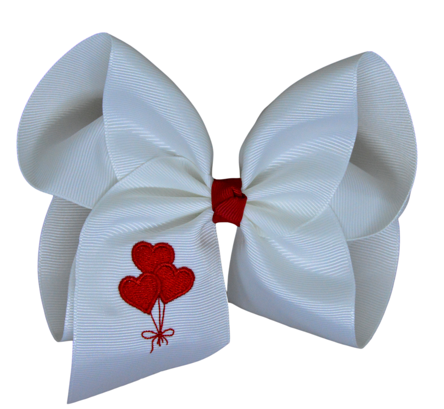 Balloon Trio Heart Bow