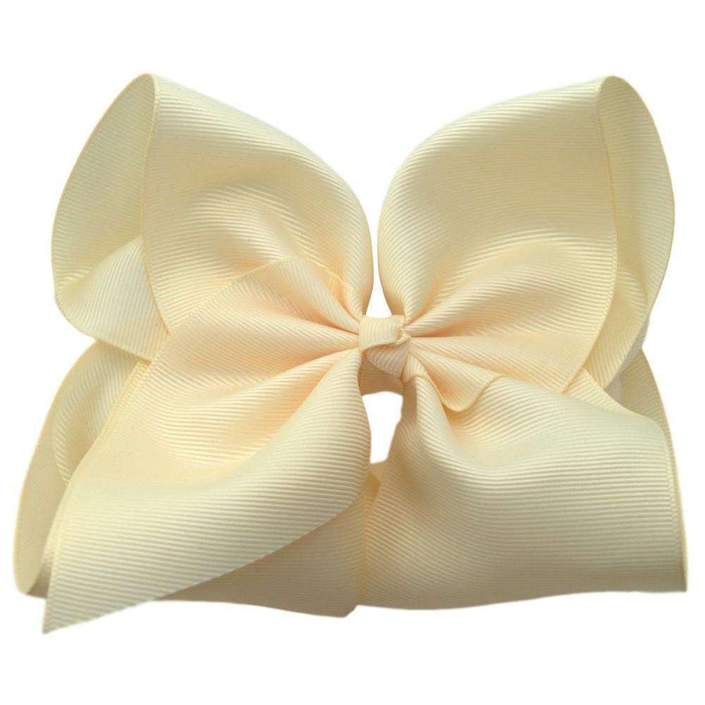 6 inch Solid Color Hair Bows-