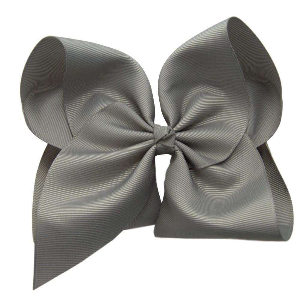 6 inch Solid Color Hair Bows-