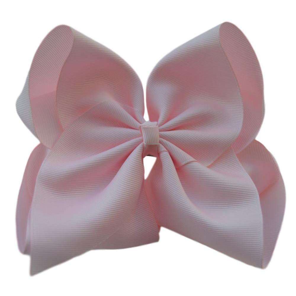 6 inch Solid Color Hair Bows-