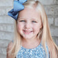 SALE- 5 inch Wide - 2 inch width Solid Color Boutique Hair Bows