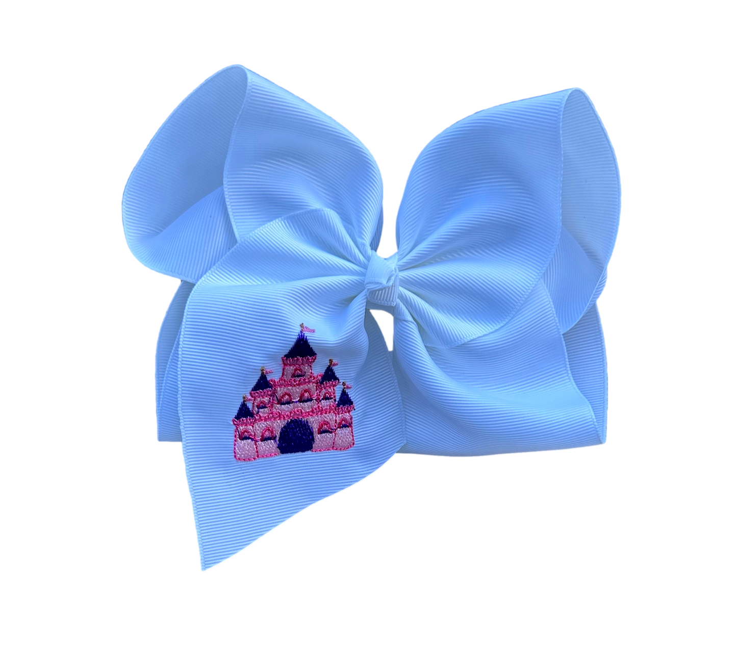 Castle Embroidered Bow