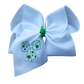 Miss Clover Embroidered Bow