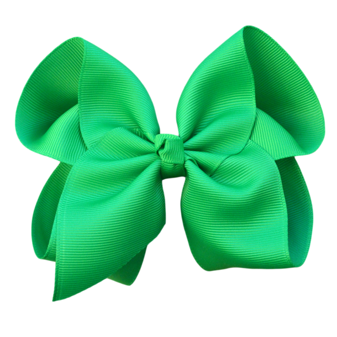 SALE- 5 inch Wide - 2 inch width Solid Color Boutique Hair Bows