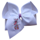 Miss Lilly Belle Bunny Embroidered Bow