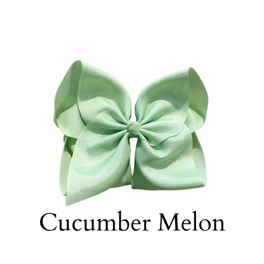 Cucumber Melon Hair Bow