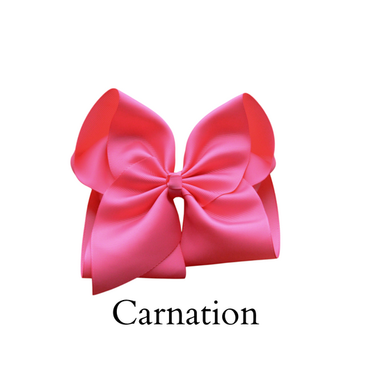 Carnation Hair Bow