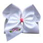 Sweet Clover Embroidered Bow