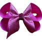 Raspberry Glitter Bow