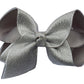 Steel Glitter Bow