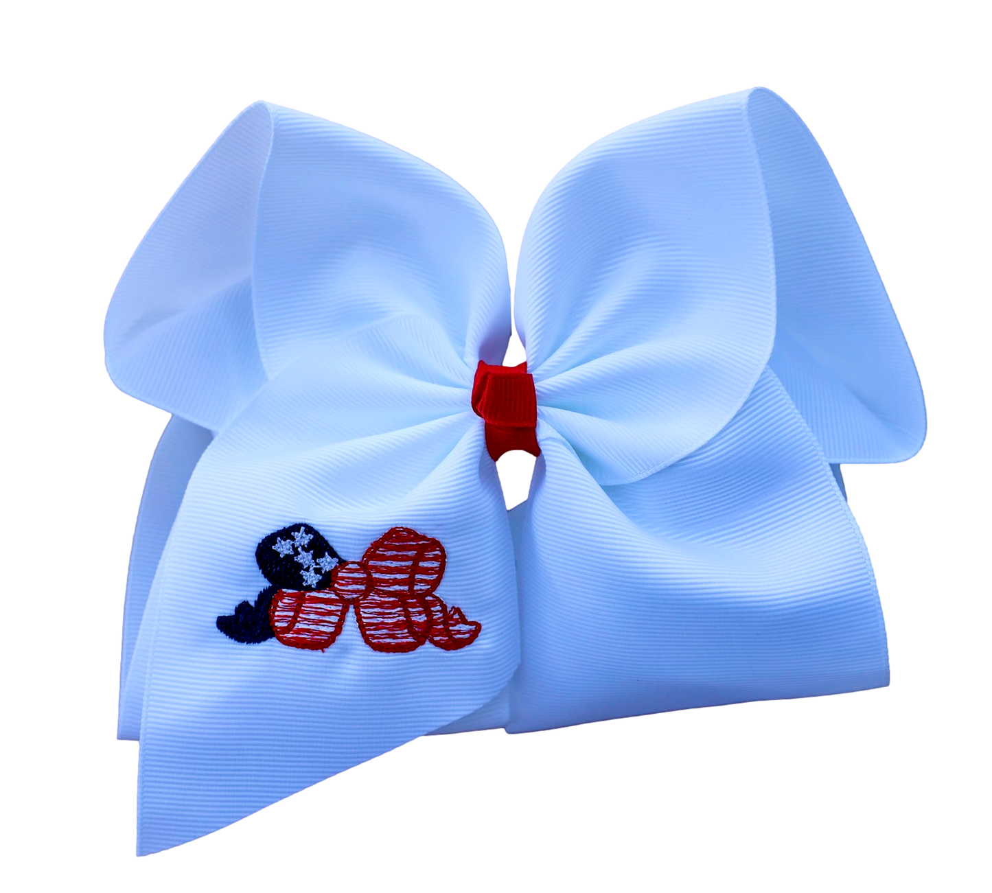 American Bow Embroidered Bow