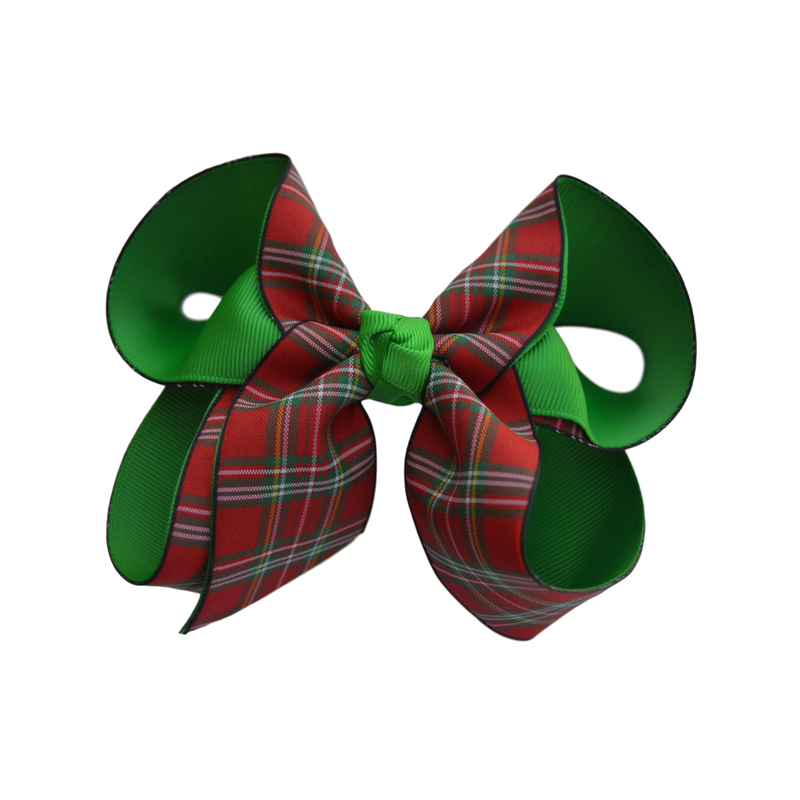 Tartan Christmas Bow