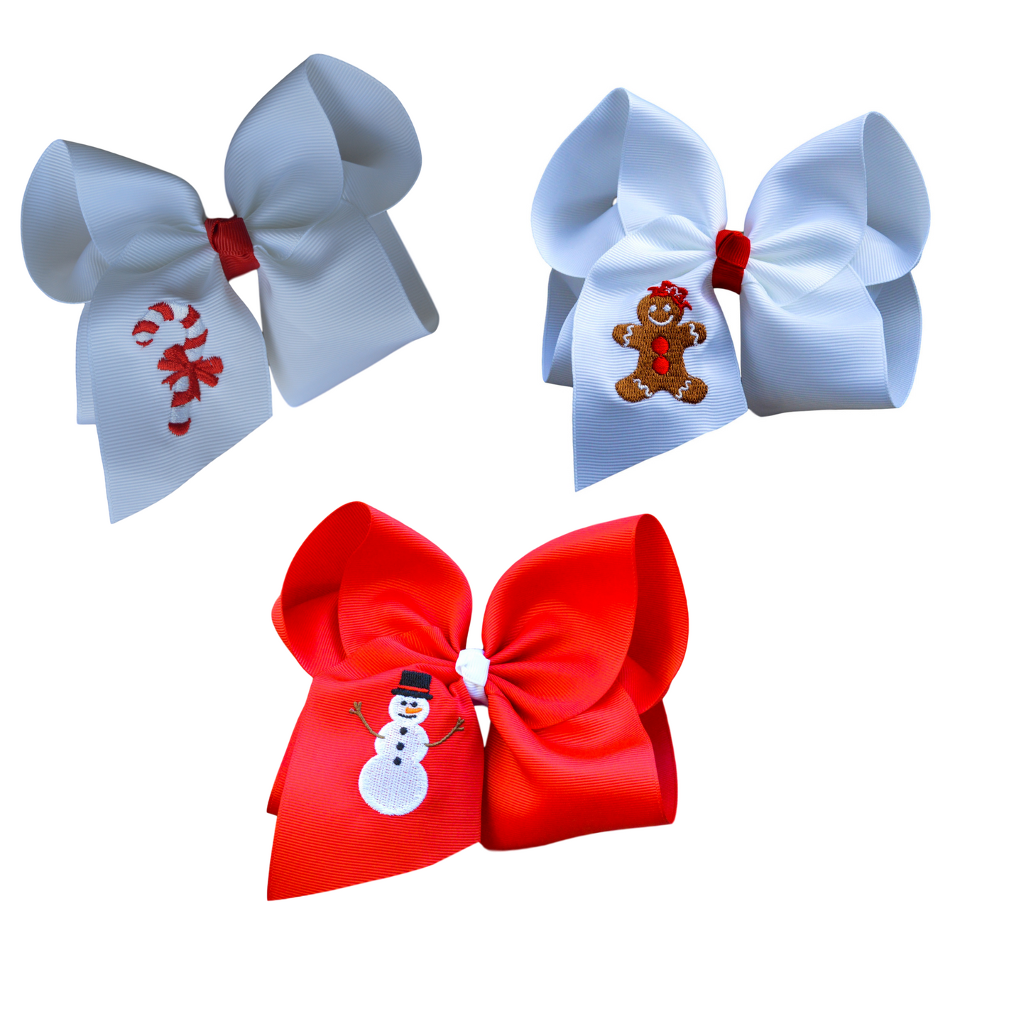 Merry Christmas Trio Embroidered Set