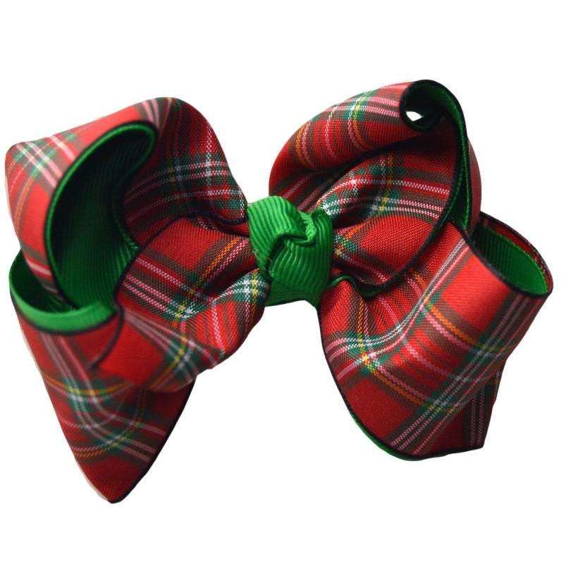 Tartan Christmas Bow