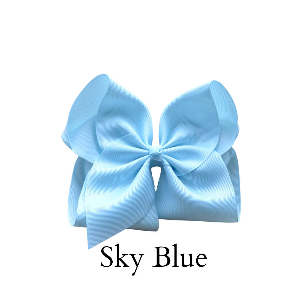 Sky Blue Hair Bow