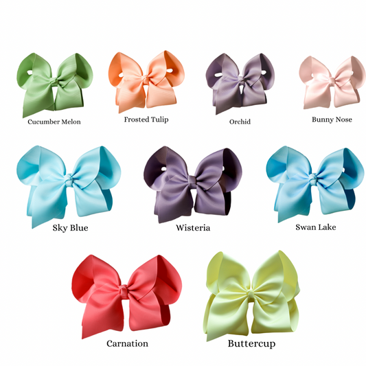 Spring Bow Set With Free Buttercup Bow
