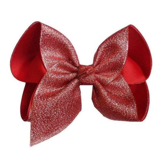Red Glitter Bow
